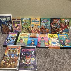 Assorted Animated VHS Lot