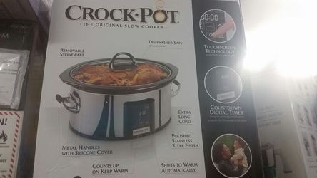 Touch screen technology 6.5 quarts Brand new crock pot