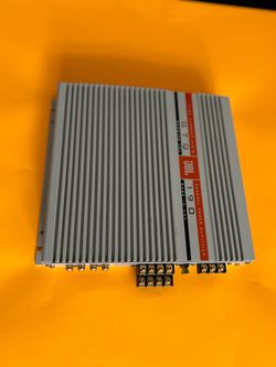 Jbl GTQ 190 4ch amplifier made in usa heavy amp oldschool powet