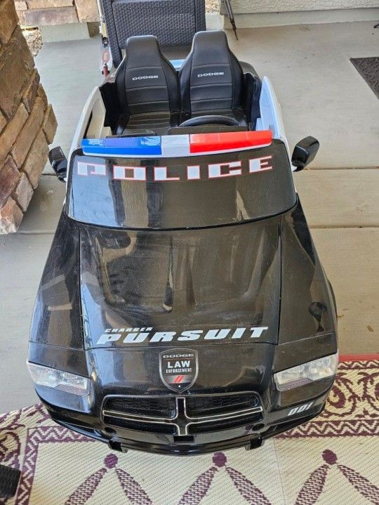 Kid Trax Dodge Police Car 2 Seater Powered Ride On for Sale in Sun City AZ OfferUp