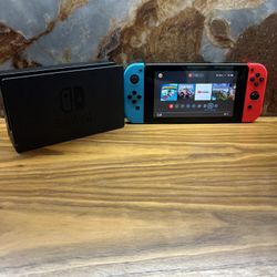 Nintendo Switch HAC-001 (-01) Console with Red & Blue Joy‑Cons AS-IS FOR PARTS Or REPAIR ,Nintendo,Nintendo Switch,Nintendo Switch Console,