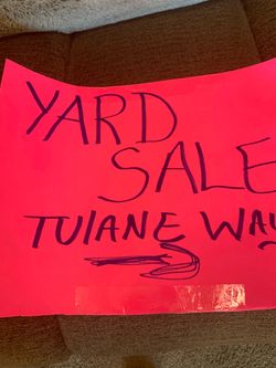 Spring Yard Sale