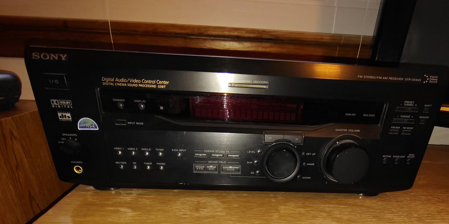 SONY STR-DE845 FM Stereo/AM FM Receiver