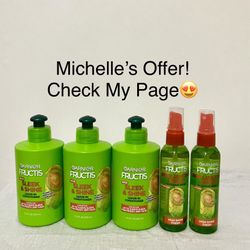 Garnier Fructis Leave In Conditioner OR Finishing Spray $3 EACH