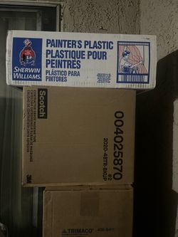 Disponible caja de Tape, plástico y papel