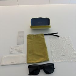 Gucci Sunglasses GG0010S Original Box And Accessories 