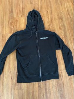 2 Hoodie Zip Ups Medium and Small