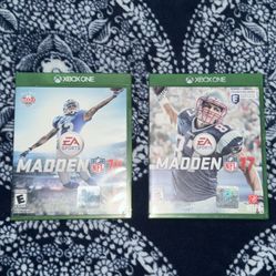Two Madden Games For Xbox 