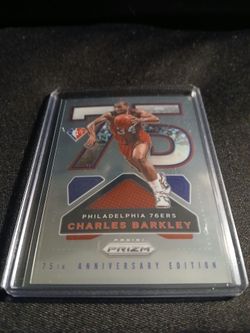 CHARLES BARKLEY 75TH ANNIVERSARY EDITION SPORT CARD