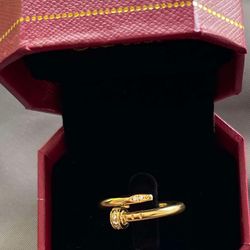 Cartier juste Un clou gold ring 