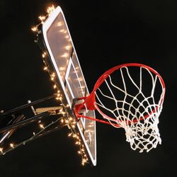 NBA SIZED Basketball Hoop w/Party Lights