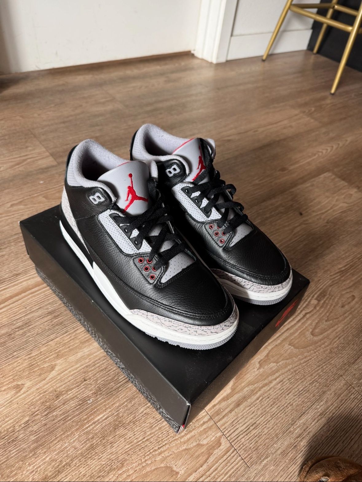 Jordan 3 Black Cement