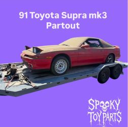 91 Toyota Supra part out