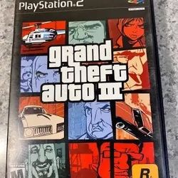 GTA 3 PlayStation 2 CIB GRAND THEFT AUTO 3 Ps2