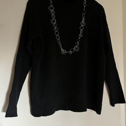 Black Vintage Calvin Klein Turtleneck Sweater