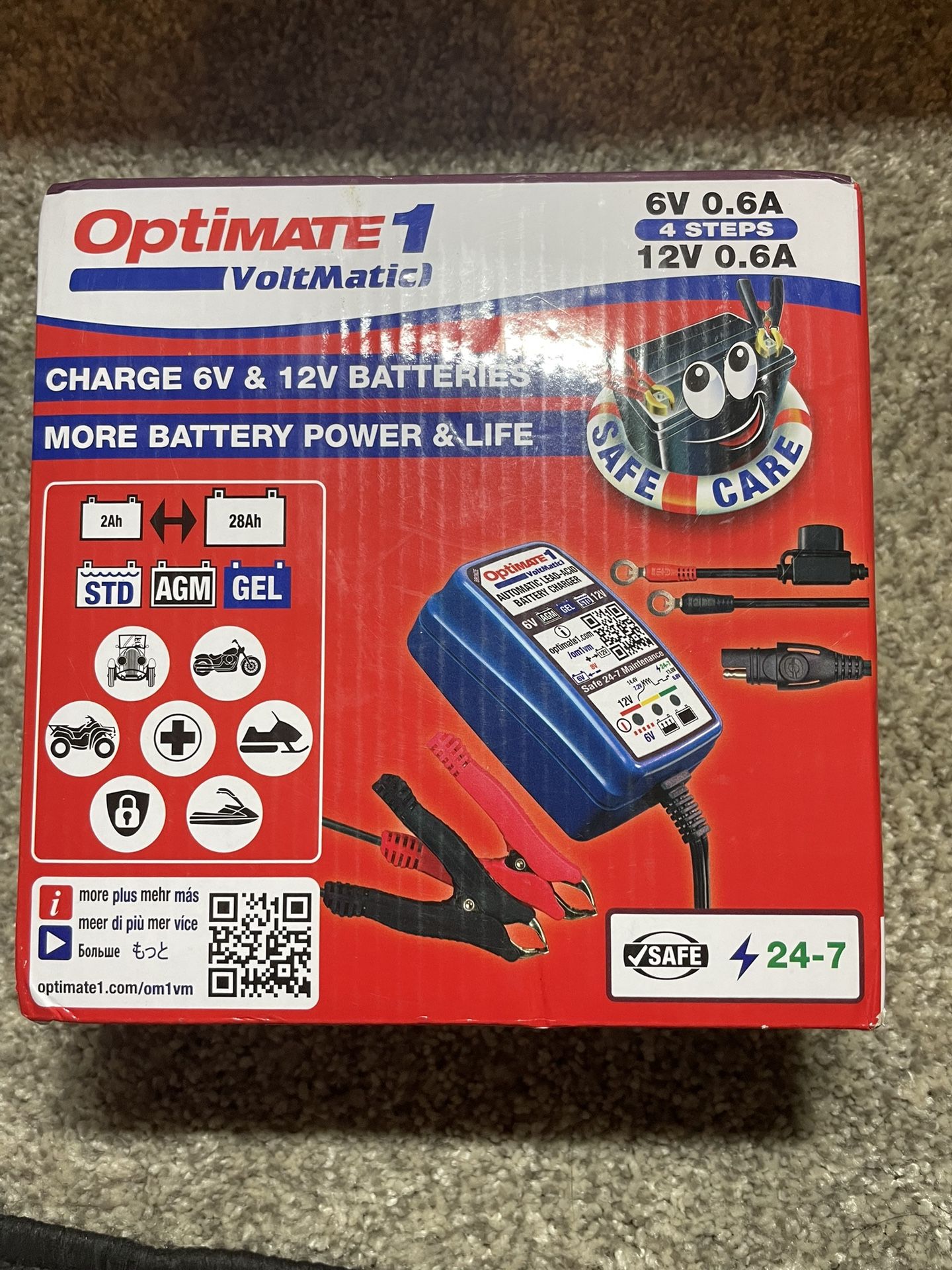Optimate 1 Battery Charger