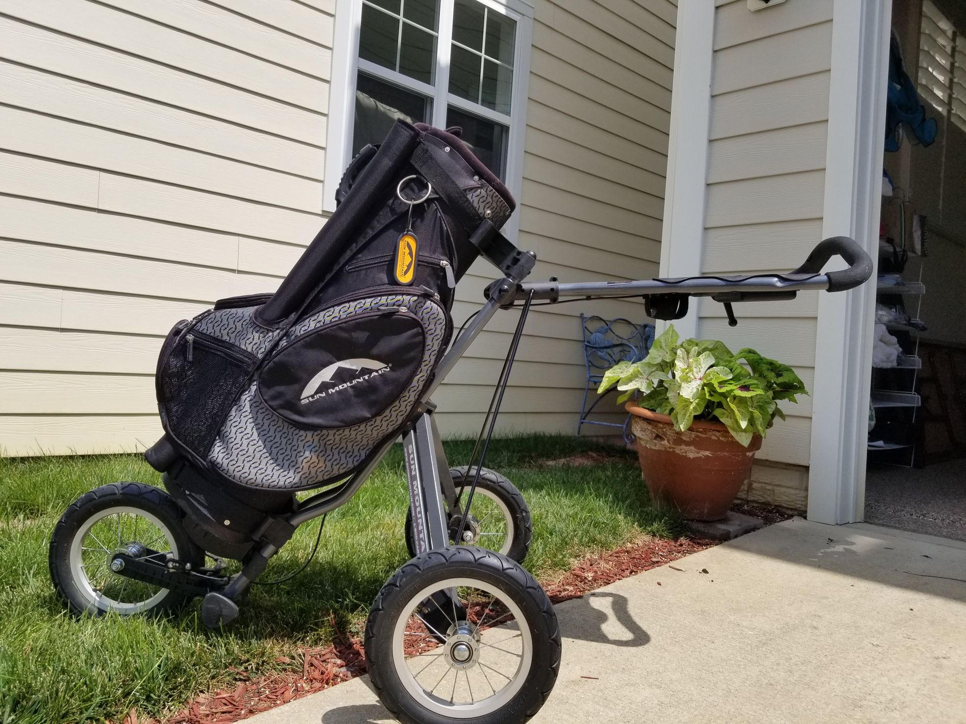 Sun Mountain Speed Cart and Golf Bag