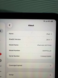 iPad Mini 7