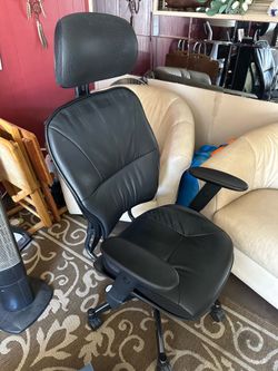 Newer office chair with headrest
