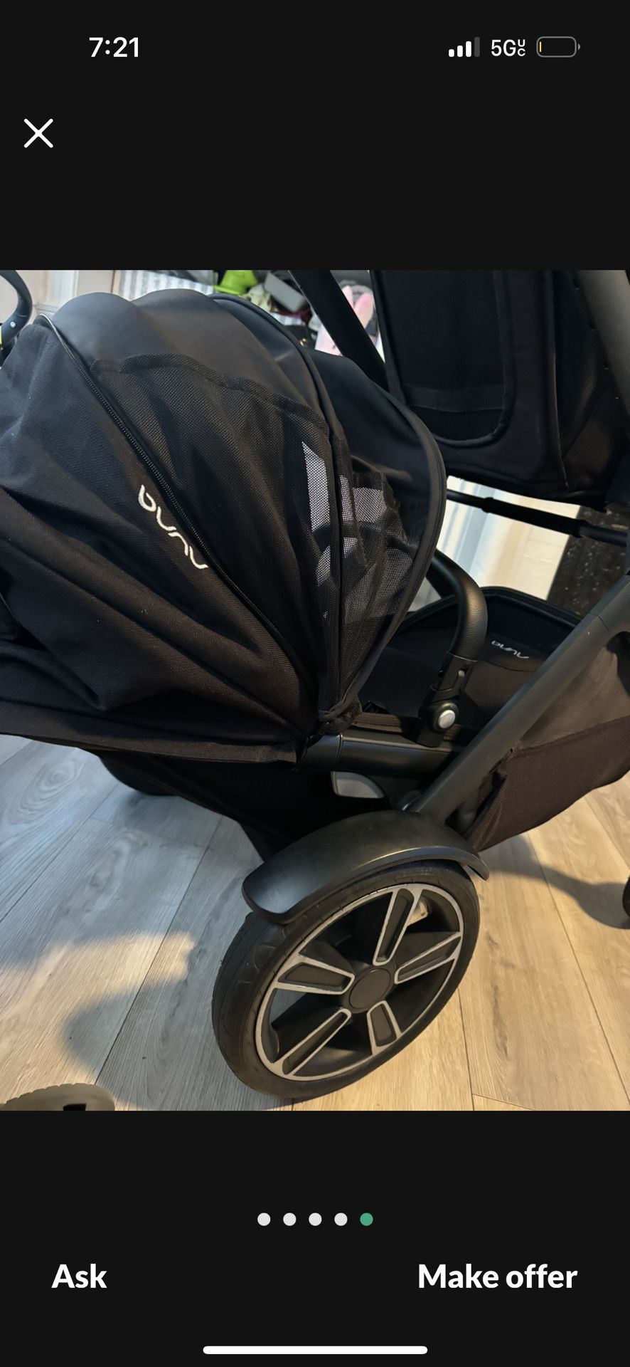 Nuna Demi Grow Double Stroller 