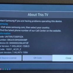 Samsung TV (75in)