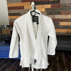 White Kings kids Jiu Jitsu Uniform Gi • $45 Firm