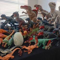 Jurassic World Etc Dinosaurs Lot 