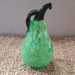 VINTAGE ITALIAN MURANO GLASS PEAR FRUIT ART