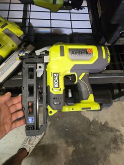 Ryobi ONE+ 18V AirStrike 16-Gauge Straight Finish Nailer panchos Tools