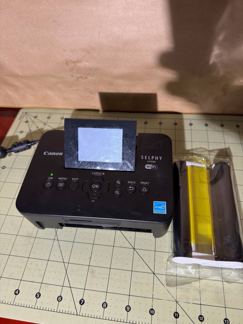 Canon Selphy CP900 Compact Photo Printer With Wifi - USB 2.0.