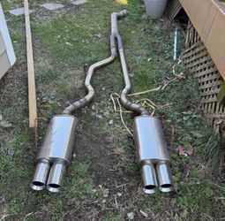 straight pipes exhaust For a BMW M3 f80