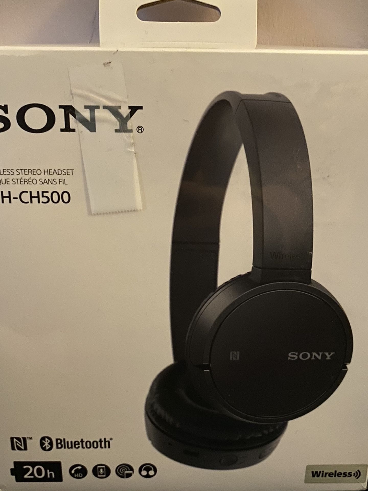Sony WH-CH500 Wireless On Ear Headphones