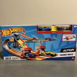 Hot Wheels Action Turbo Race Set Playset