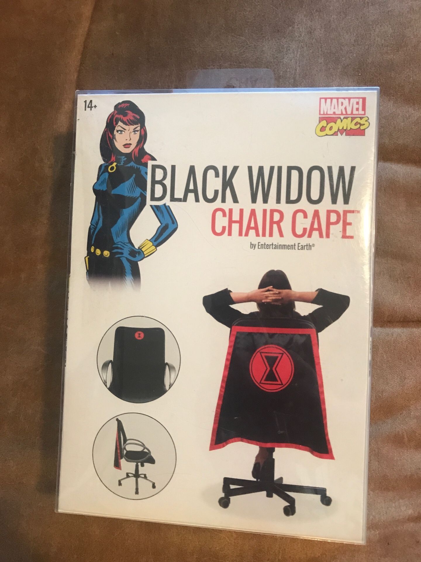 Black widow chair cape