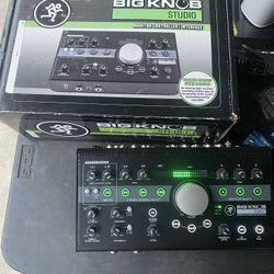 Mackie Big Knob Studio Monitor Controller Interface Electronics Equipment UNTESTED!! MAKE AN OFFER!