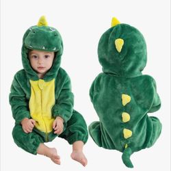 Green dinosaur Halloween Costume