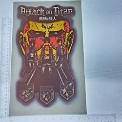 Iron On Heat Transfer  Good For T-shirts Sweaters Jackets T Shirt Design Size Is About 12x8 Attack on titan  #523