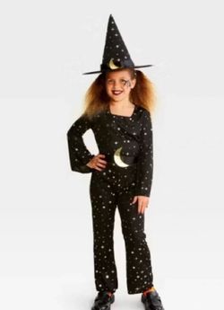 New kids medium witch costume $10