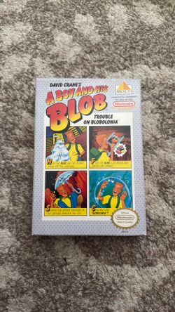 A boy and his blob for nintendo nes
