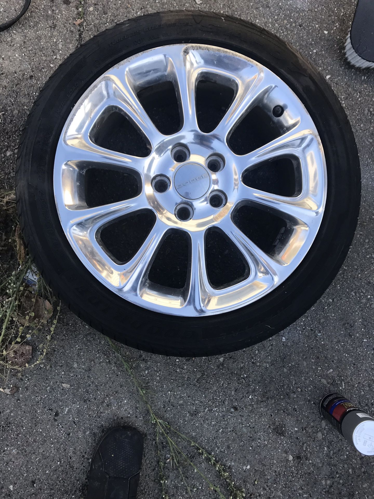 5x110 bolt pattern rims fits chevy, dodge and pontiac sedans