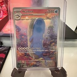 Pokemon Wailord IR Journey Together 