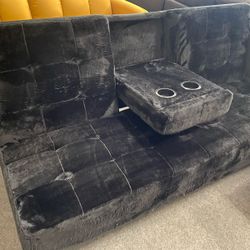 🔸Black Futon Sofa Bed / 