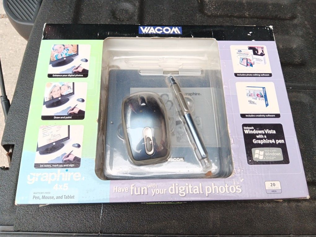 WACOM GRAPHIRE 4X5 USB TABLET