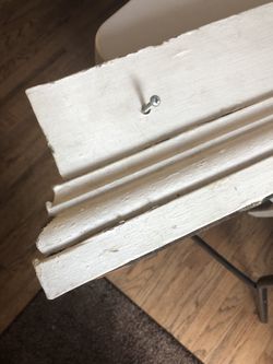 Over 100 year old door header