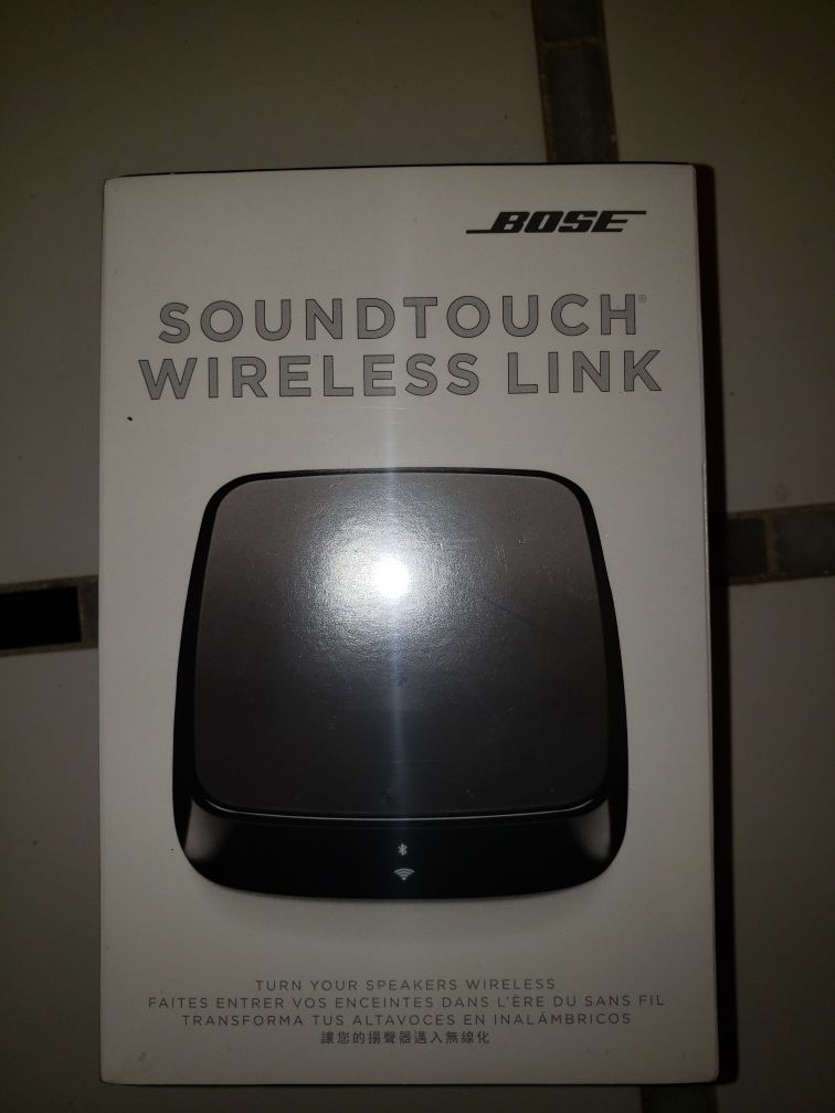 Bose sound touch wireless link