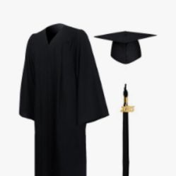 Black Cap And Gown