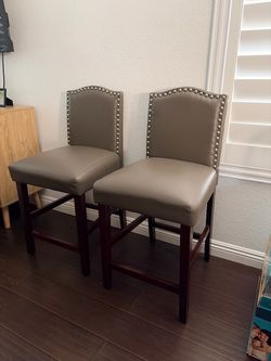 Two bar stools
