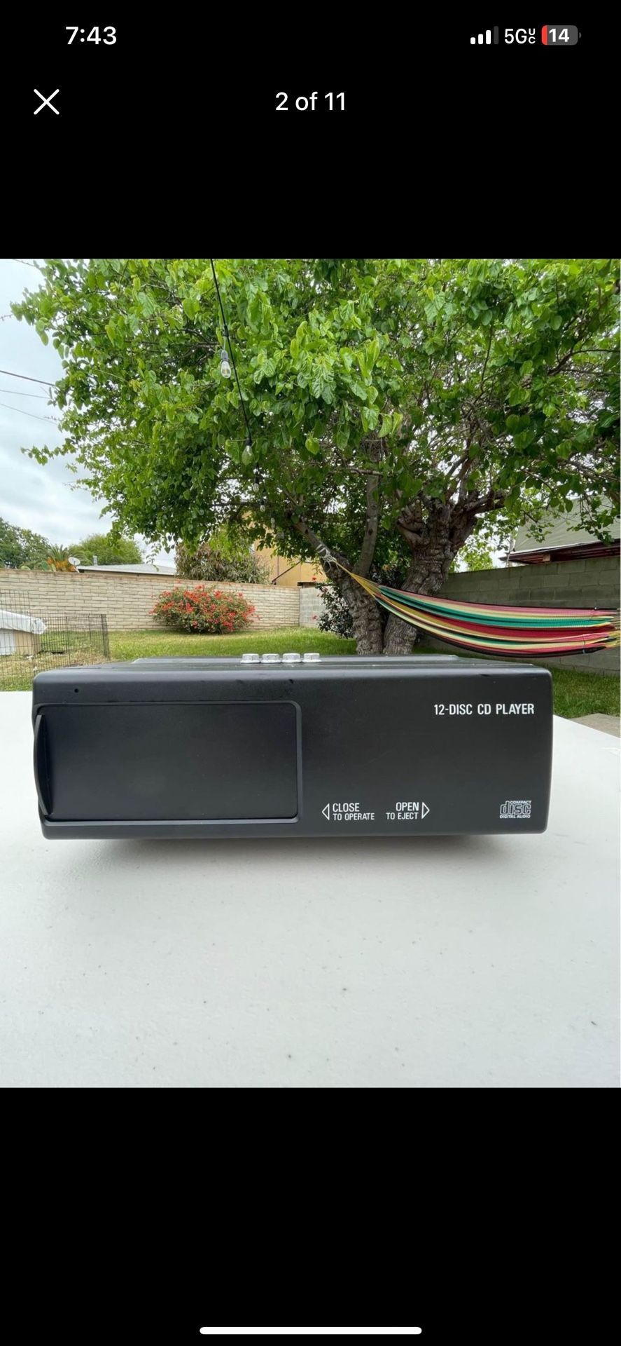 C5 Corvette 12 DISC CD Changer