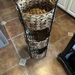 basket three tier