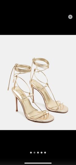 Gold Steve Madden Heels 